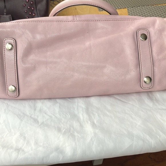 Limited edition Coach Madison bag soft leather shoulder bag blush pink - Picture 7 of 8